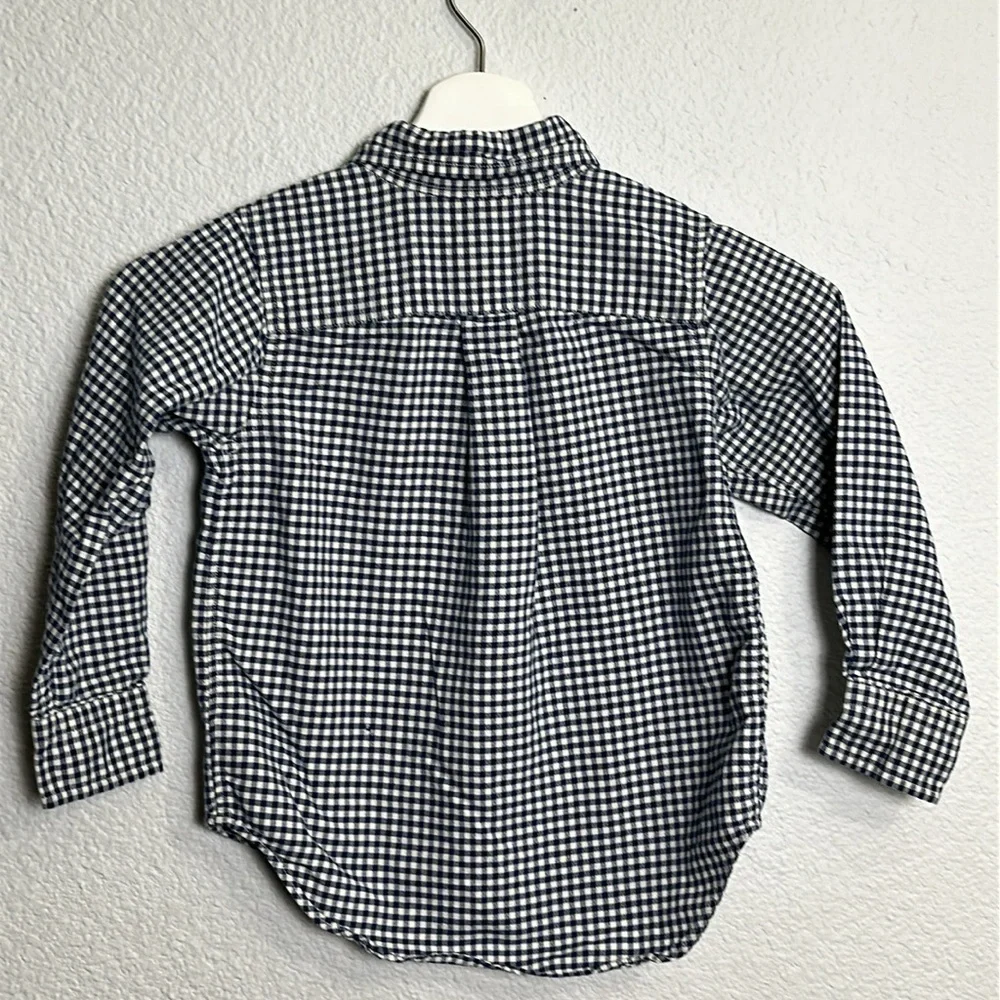 Ralph Lauren Boys Size 4/4T‎ Long Sleeve Button Down Shirt